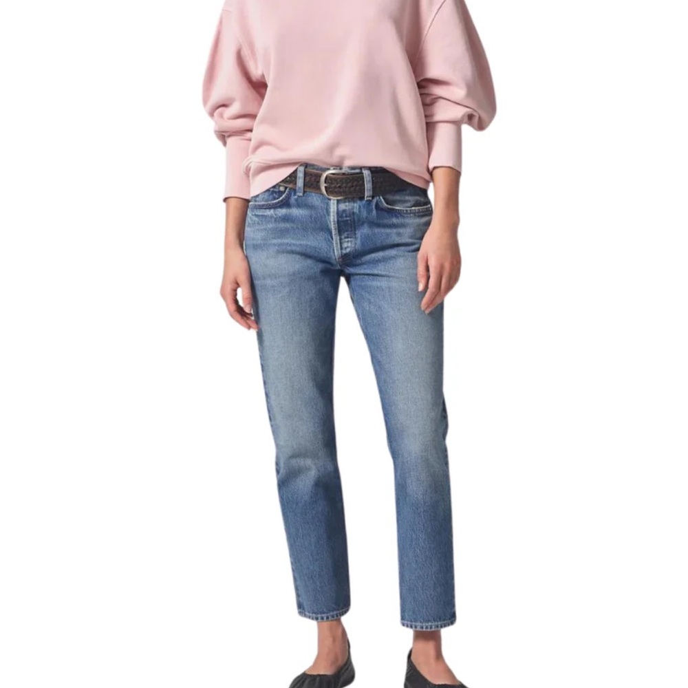 NWT Citizens of Humanity Isla Low Rise Straight Leg Jeans